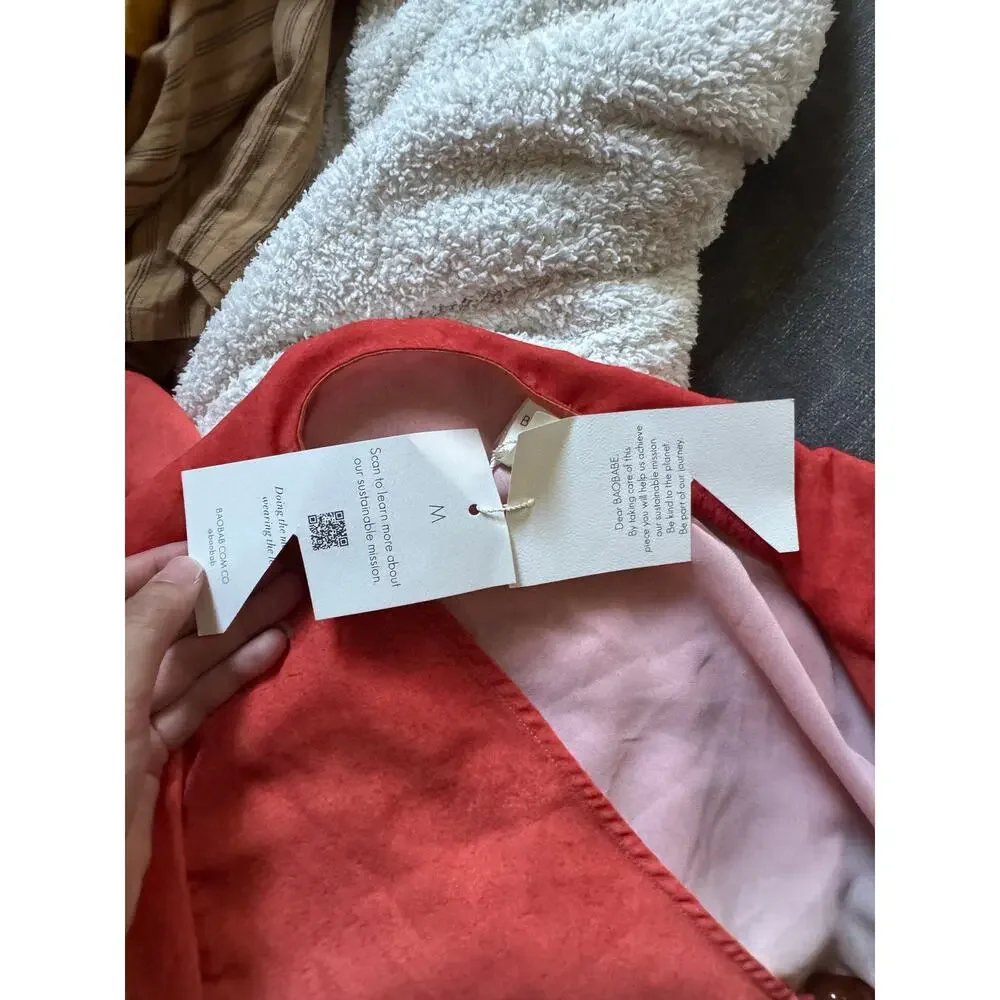 BAOBAB Luna Maxi Cover Up Atardecer de Colca Ombre Size M NWT